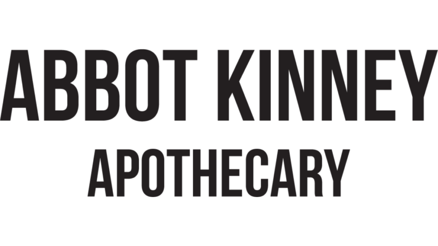 Abbot Kinney Apothecary Maquno